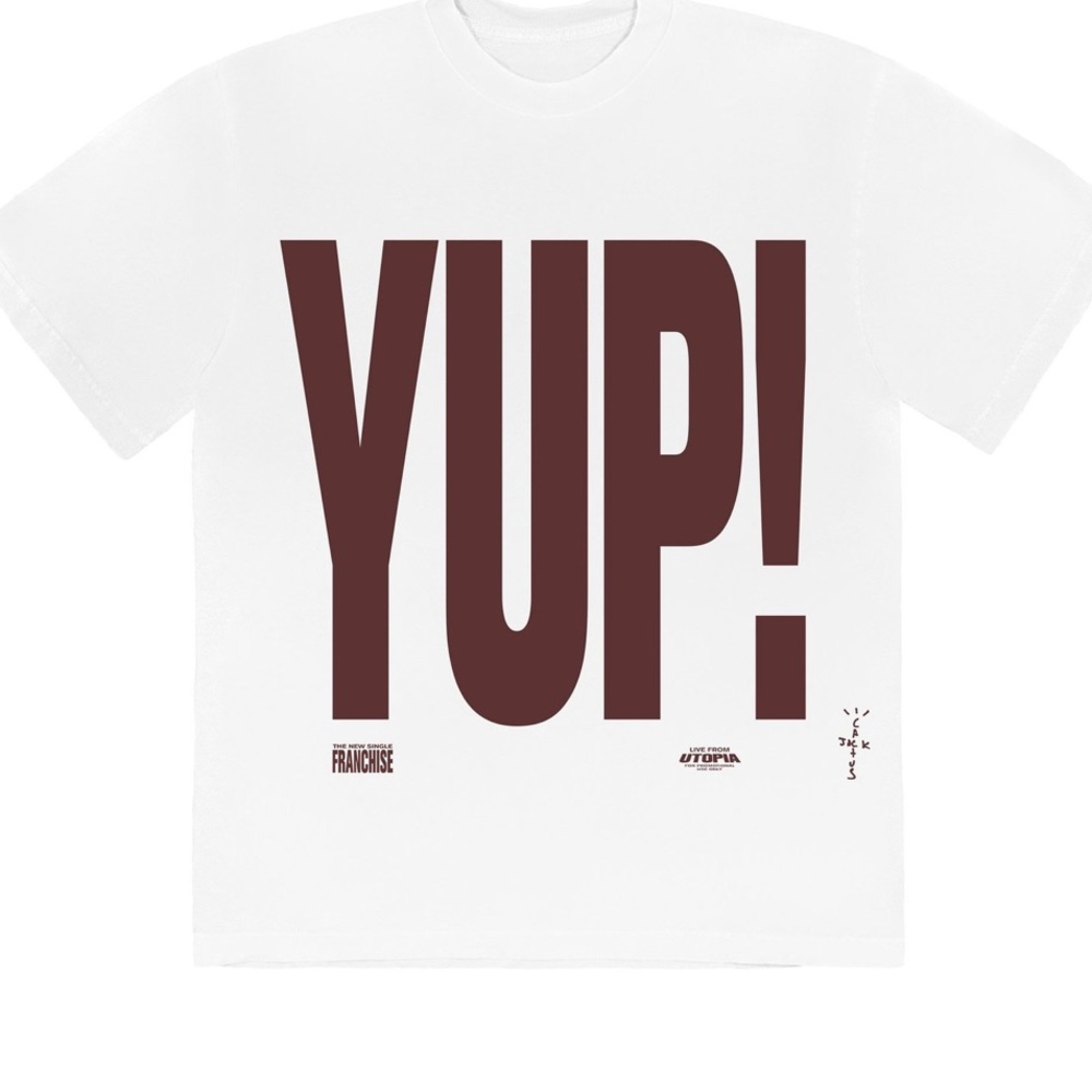 Travis Scott yup t shirt